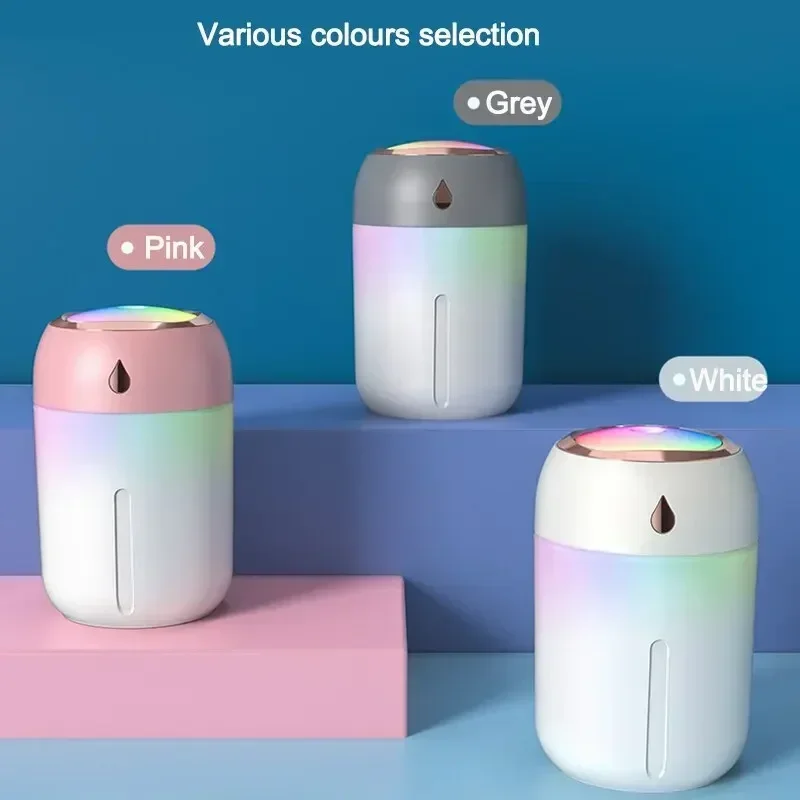Home Spray Fragrance - 220/330ML Mini Air Humidifier USB Electric