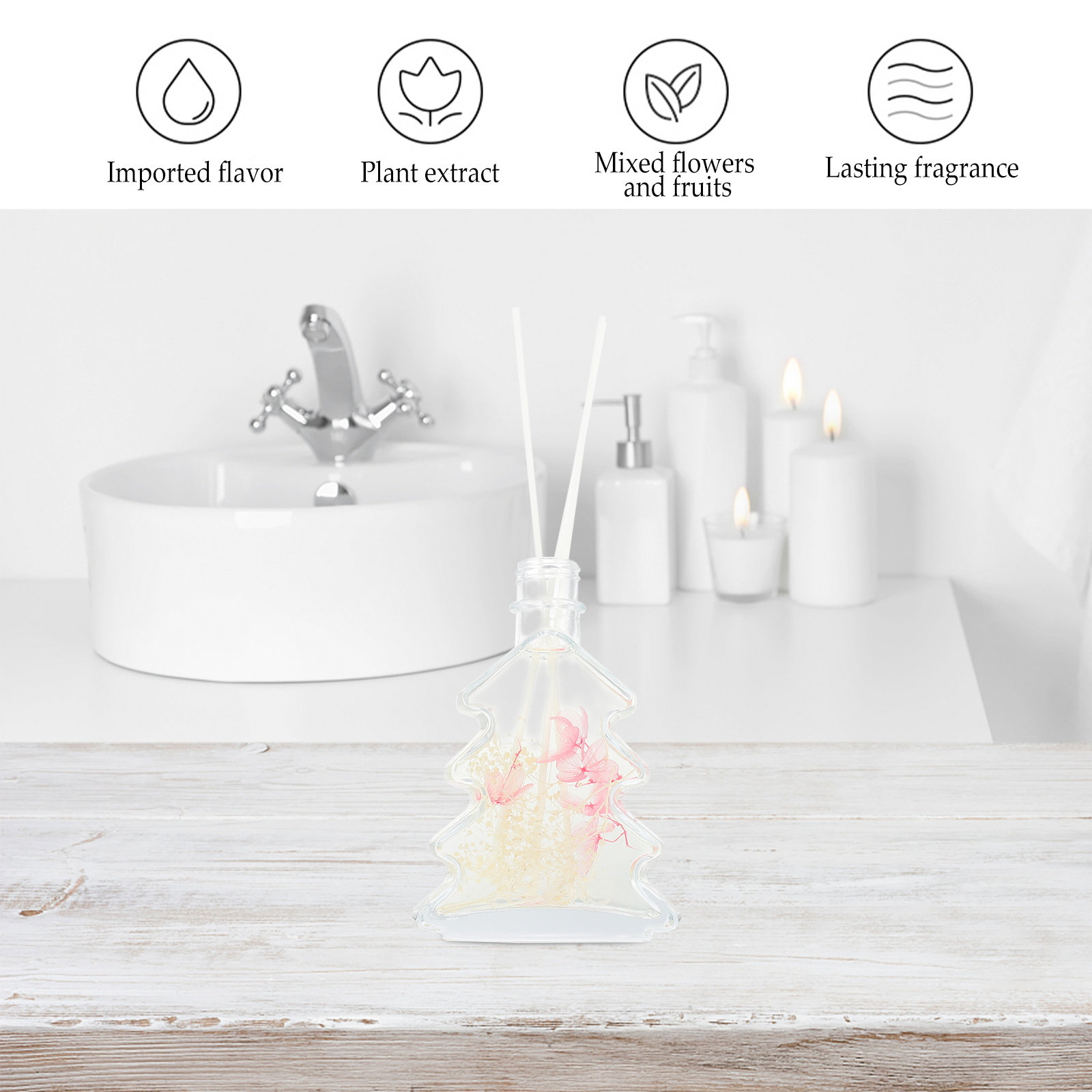 Home Fragrance And Diffuser - Aroma Diffuser Solid Perfume Air Freshener