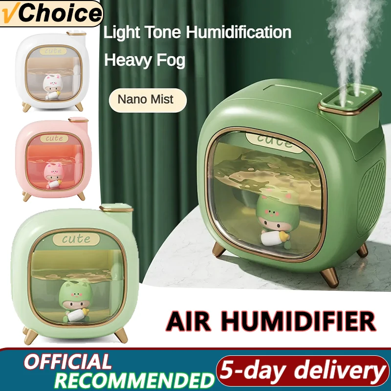 Home Spray Fragrance - 500ML Mini Aromatherapy Humidifier Portable Car