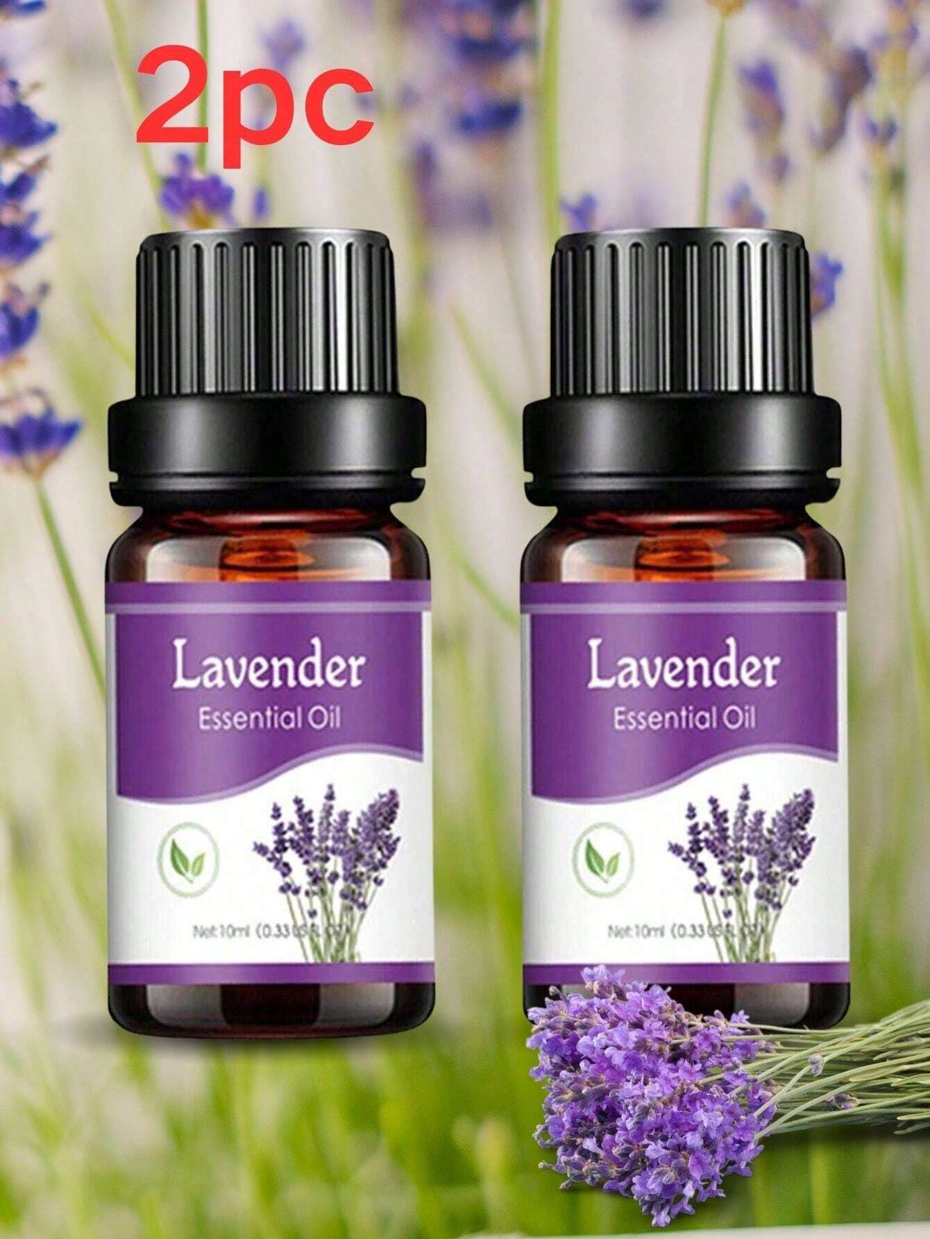 Home Spray Fragrance - 2pc 10ml Natural Plant Essential Oil