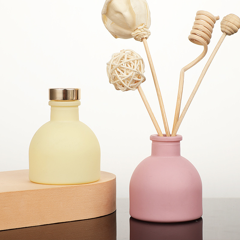 Fragrance Oil Set - 1pc 50ml Empty Pink/White/Yellow/Black Aromatherapy Diffuser
