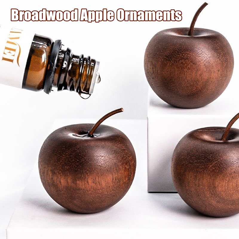 1PCS Of Wooden Apple Shaped Es - مراجعة Home Fragrance And Diffuser وسعره