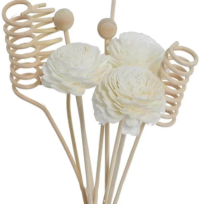 9PCS/lot Flower Aromatherapy R - مراجعة Home Fragrance Diffuser Sticks وسعره