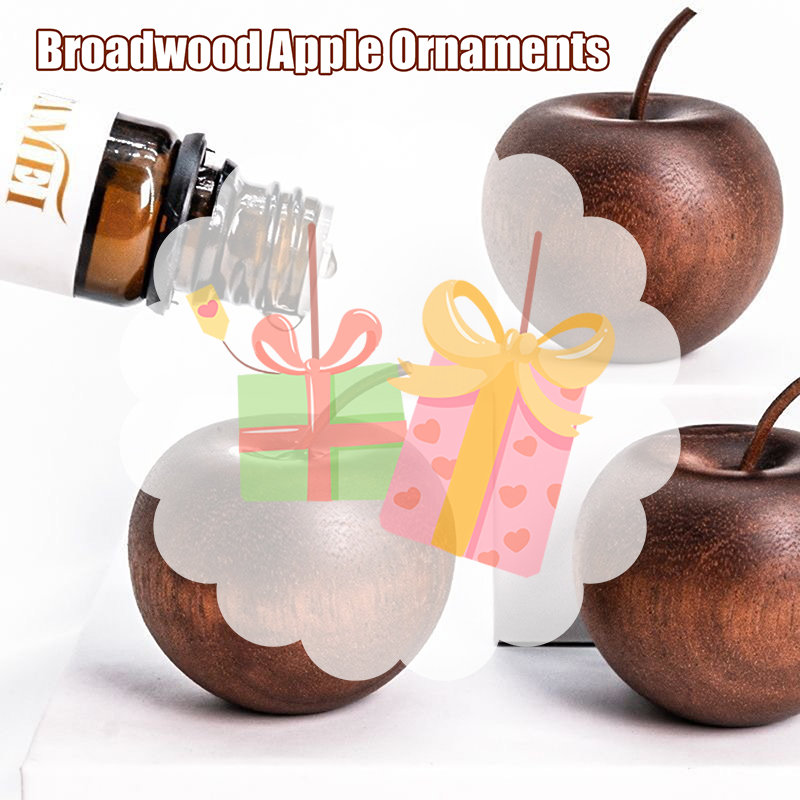 1PCS Of Wooden Apple Shaped Es - مراجعة Home Fragrance And Diffuser وسعره