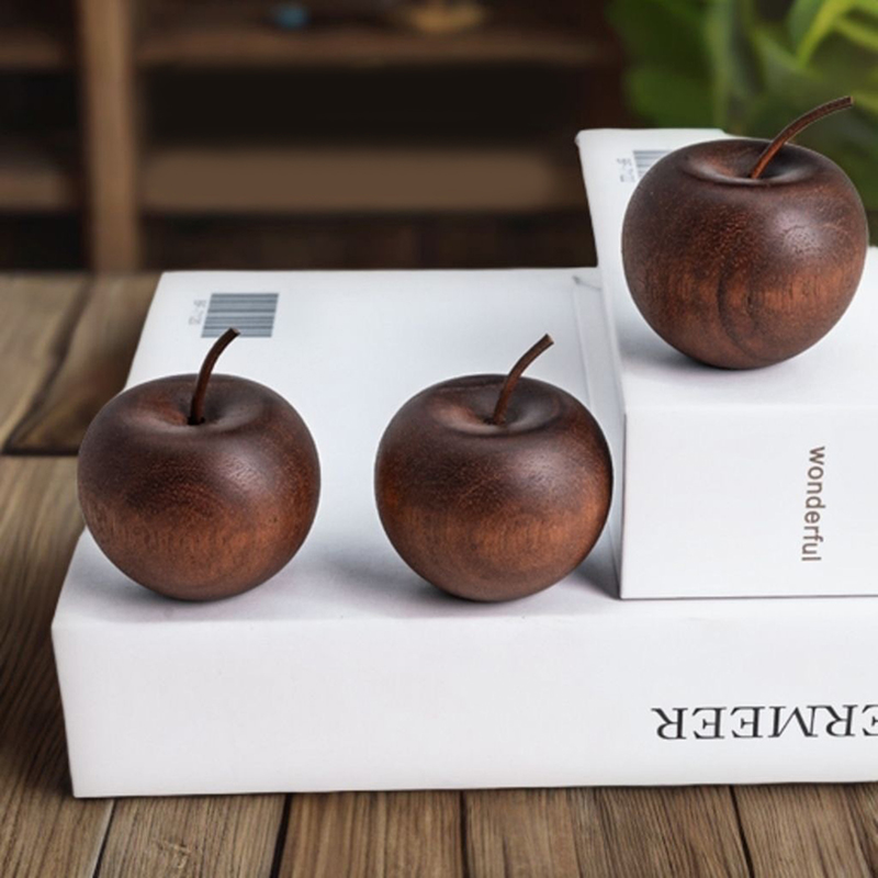 1PCS Of Wooden Apple Shaped Es - مراجعة Home Fragrance And Diffuser وسعره