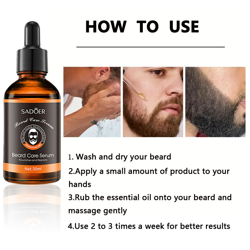 4-piece men's beard care set,  - مراجعة Fragrance Oil Set وسعره