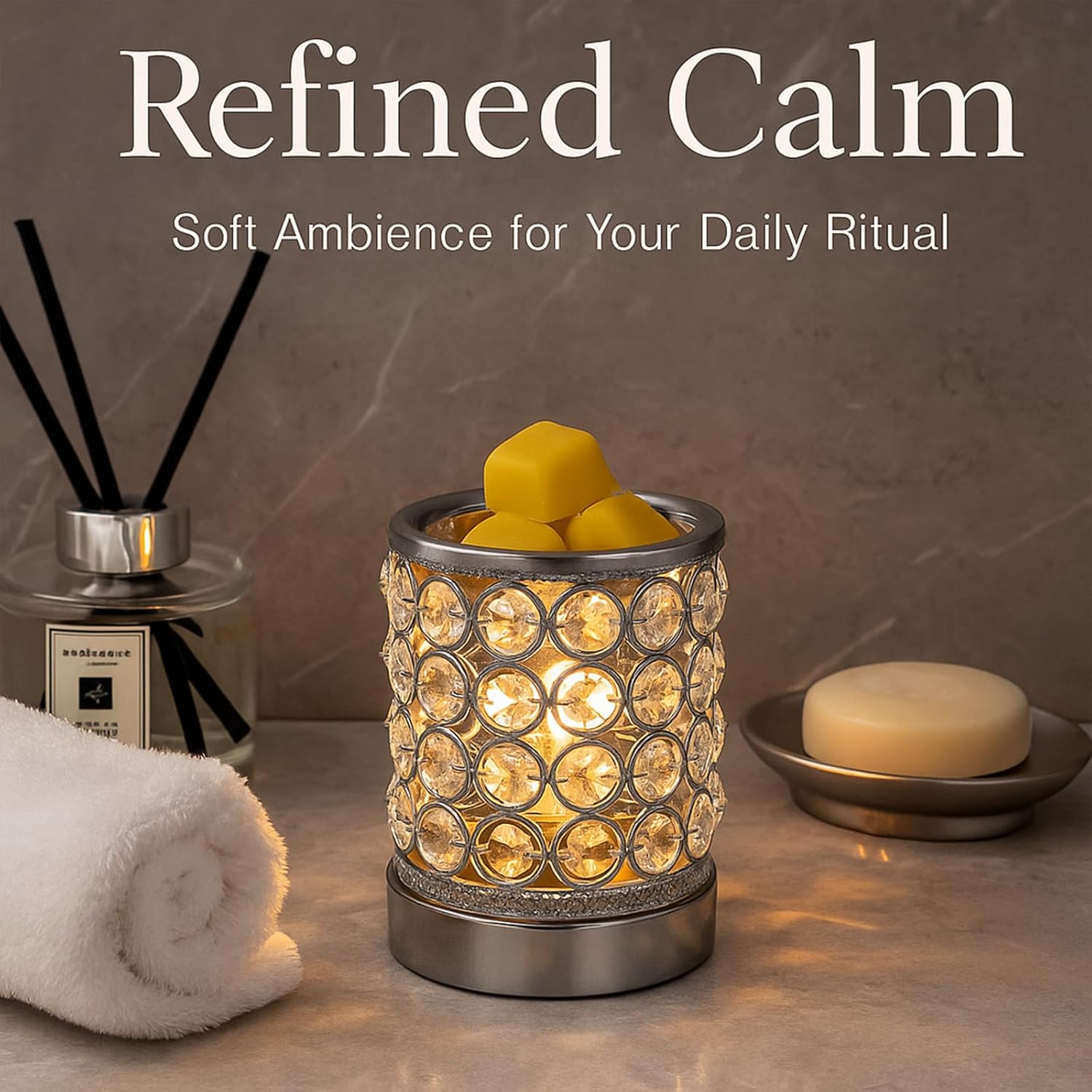 Electric Crystal Wax Melt Warm - مراجعة Home Fragrance That Lasts Long وسعره