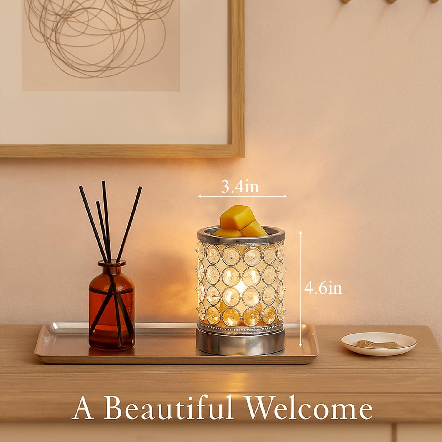 Electric Crystal Wax Melt Warm - مراجعة Home Fragrance That Lasts Long وسعره