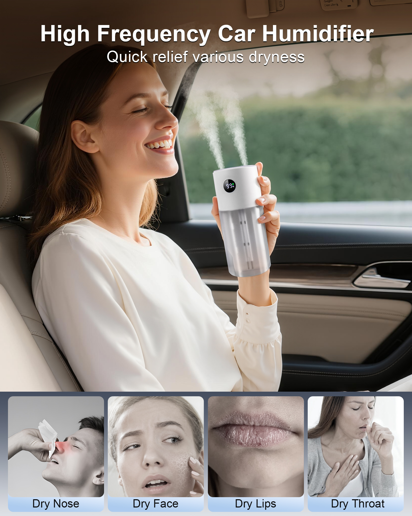 Eary 500ml USB Mini Car Humidi - مراجعة Home Spray Fragrance وسعره
