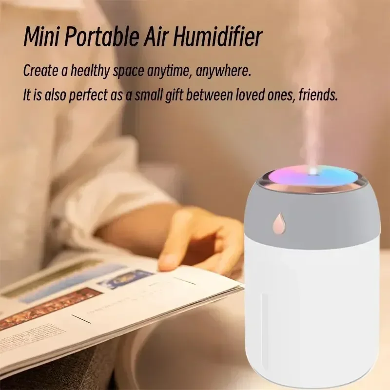 220/330ML Mini Air Humidifier  - مراجعة Home Spray Fragrance وسعره