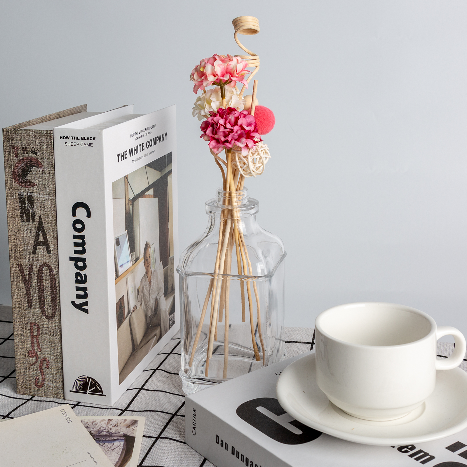 NEW 10PCS Pink Hydrangea Flowe - مراجعة Home Fragrance Diffuser Sticks وسعره