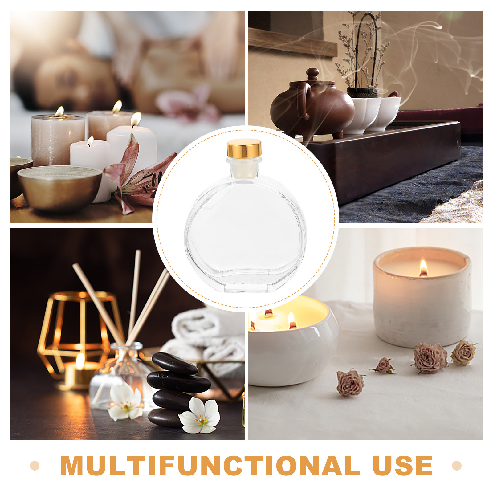 3Pcs Glass Aromatherapy Diffus - مراجعة Home Fragrance And Diffuser وسعره
