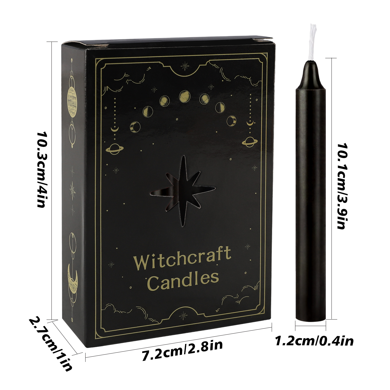 12 Pcs 3.9*0.4in (10.1*1.2cm)  - مراجعة Quality Home Fragrance وسعره