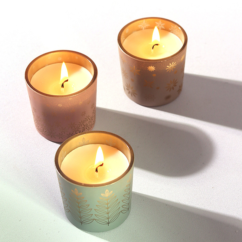 Colorful Ceramic candles creat - مراجعة Home Fragrance Flowers وسعره