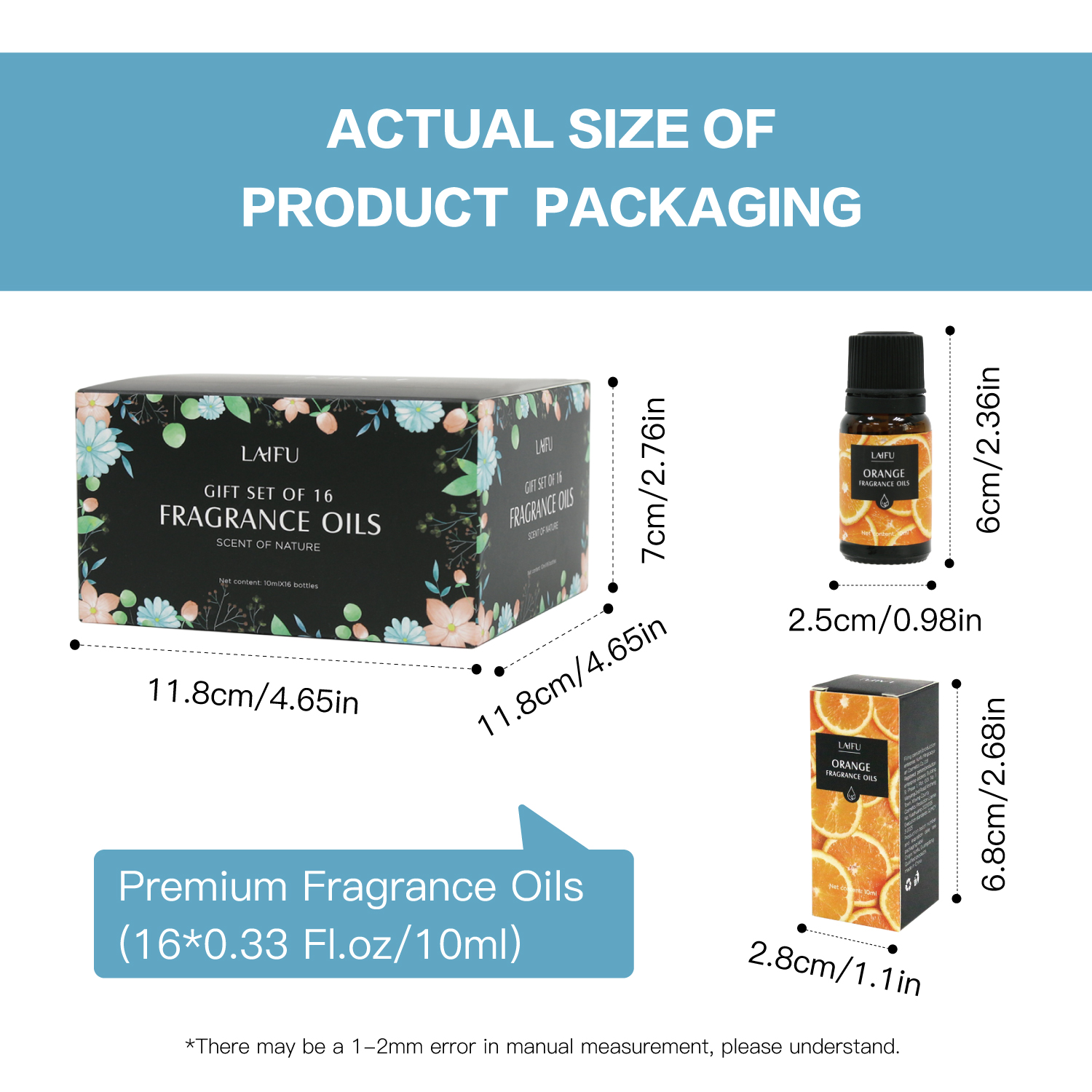 16x10ml Essential Oils Set for - مراجعة Fragrance Oil Set وسعره