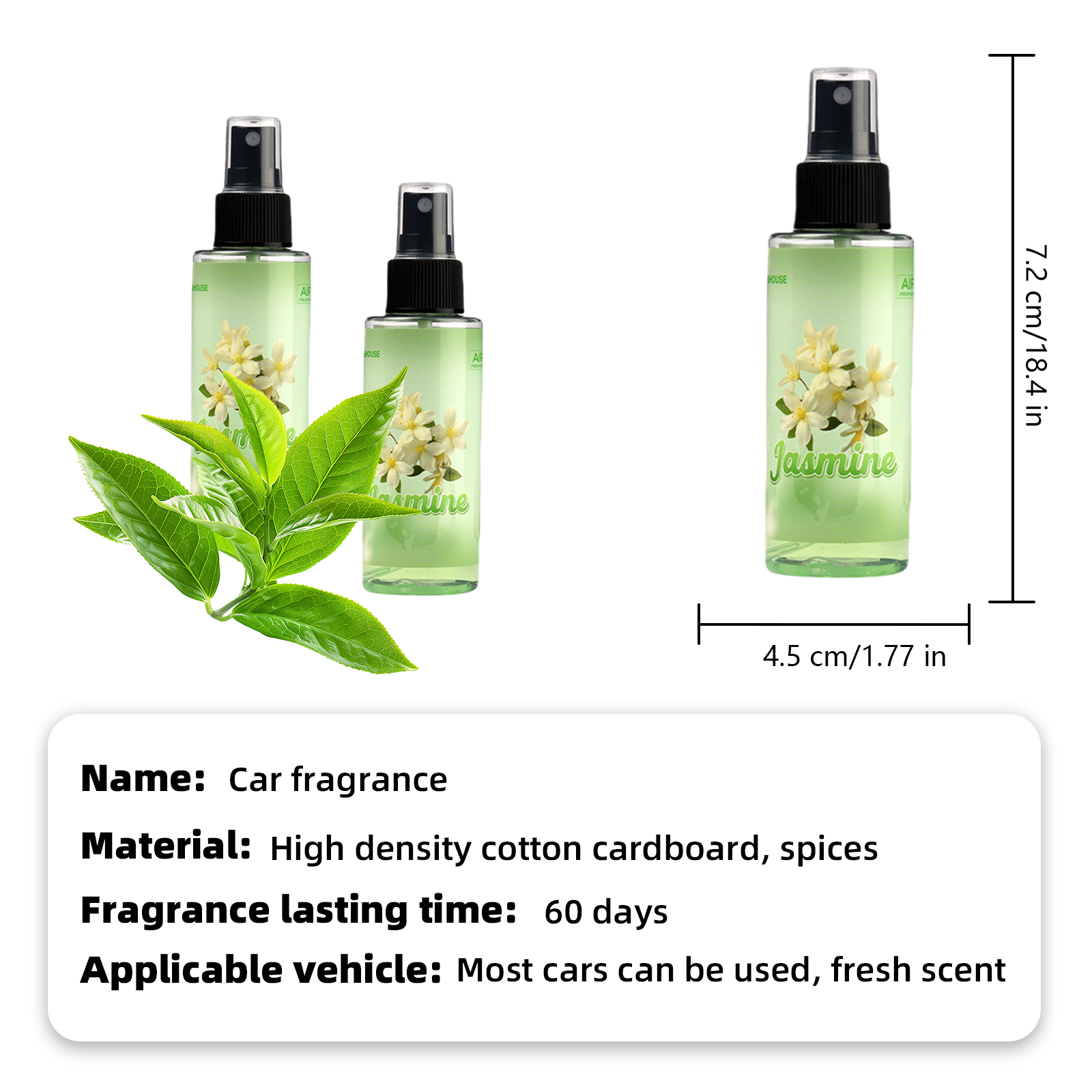 100ml JASMINE-Scented Hand-Spr - مراجعة Home Spray Fragrance وسعره
