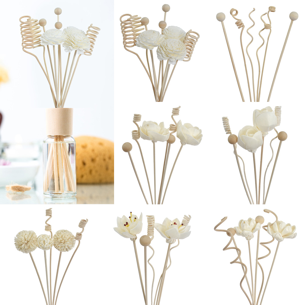 6PCS/8PCS/9PCS Artificial Flow - مراجعة Home Fragrance Diffuser Sticks وسعره