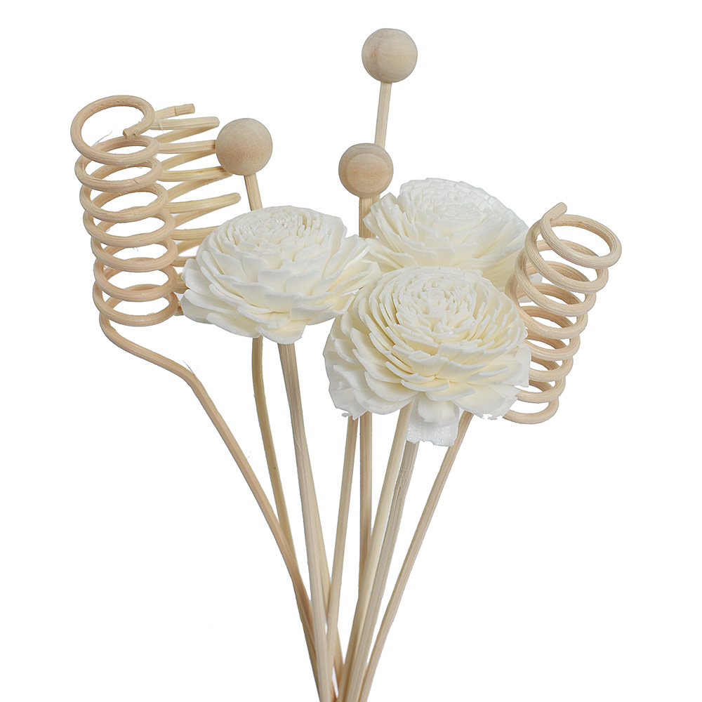 6PCS/8PCS/9PCS Artificial Flow - مراجعة Home Fragrance Diffuser Sticks وسعره