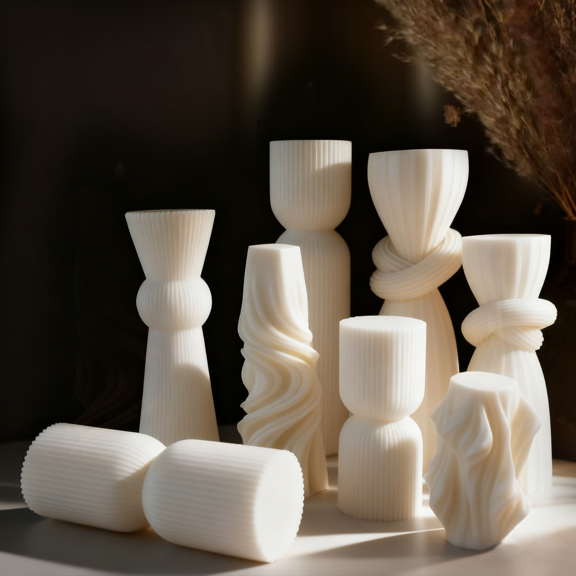 Nordic Minimalist White Scente - مراجعة Home Fragrance Flowers وسعره