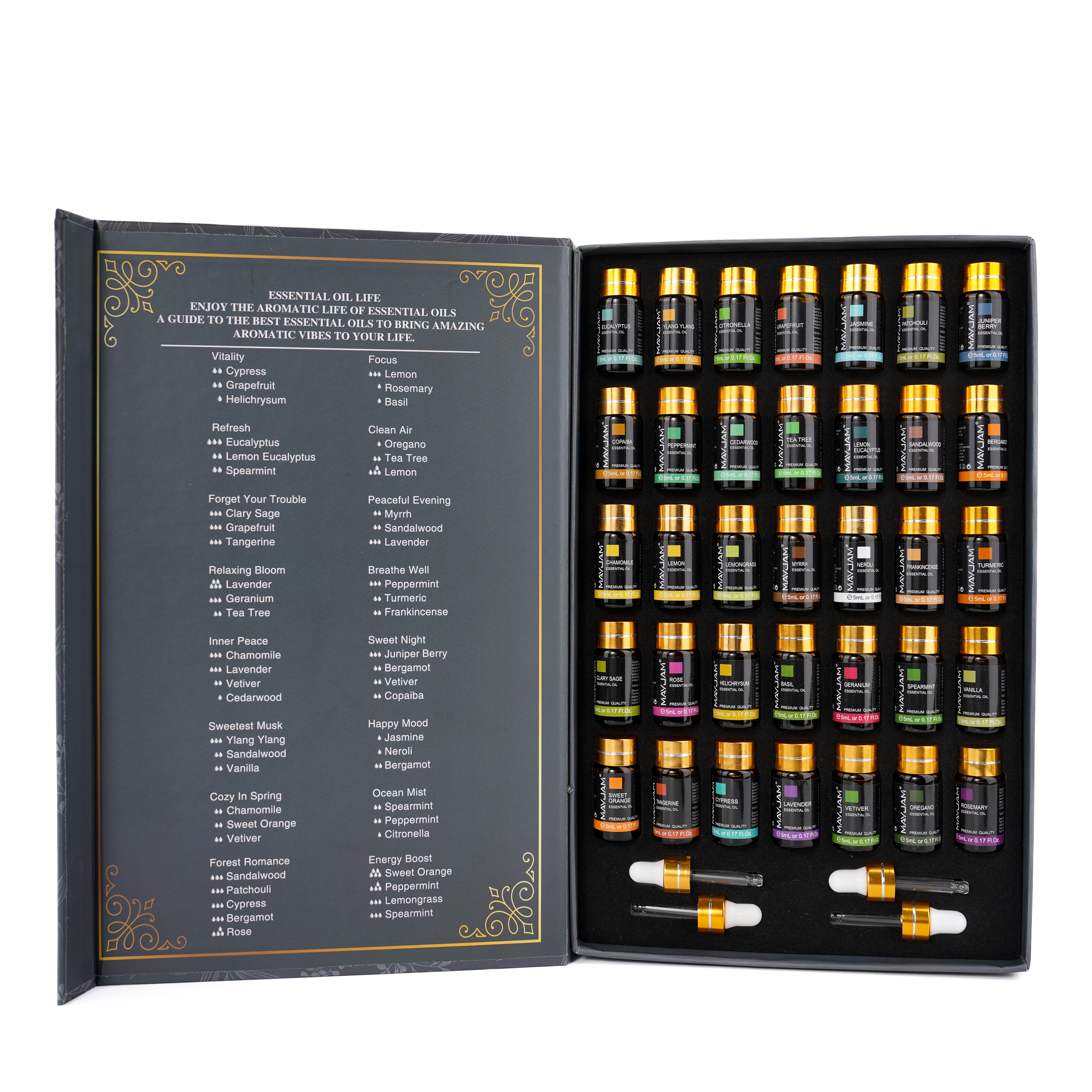 MAYJAM 35 Bottles Aromatherapy - مراجعة Fragrance Oil Set وسعره
