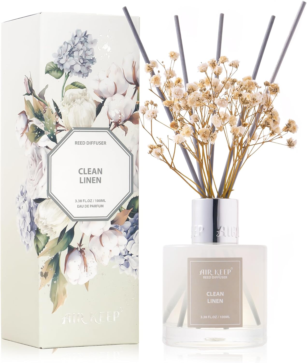 Reed Diffuser Set, 3.38 fl oz  - مراجعة Home Fragrance Diffuser Sticks وسعره