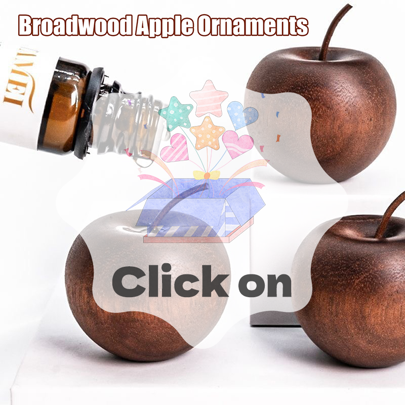1PCS Of Wooden Apple Shaped Es - مراجعة Home Fragrance And Diffuser وسعره