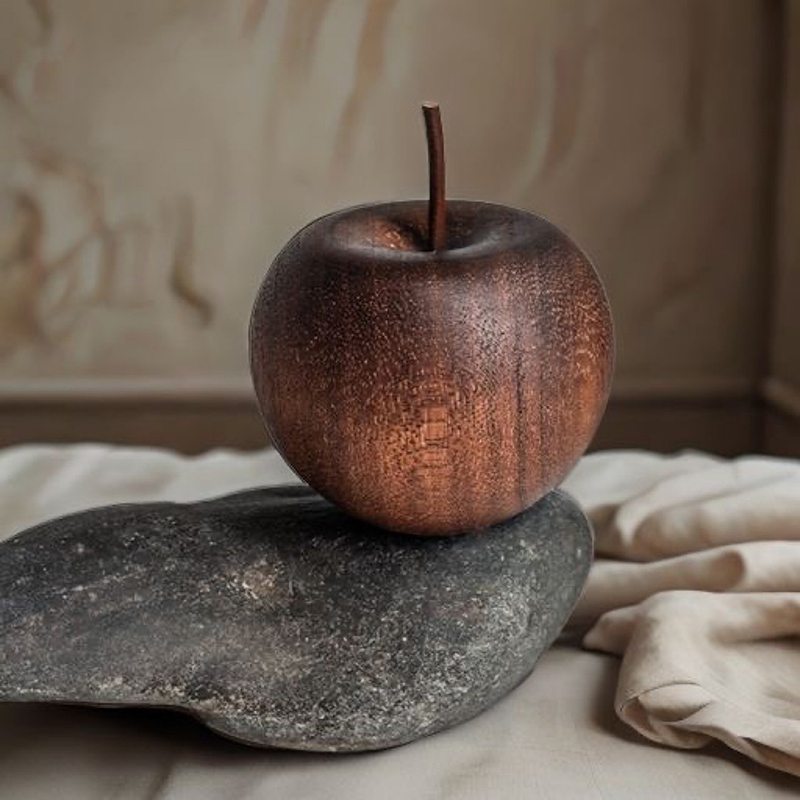 1PCS Of Wooden Apple Shaped Es - مراجعة Home Fragrance And Diffuser وسعره