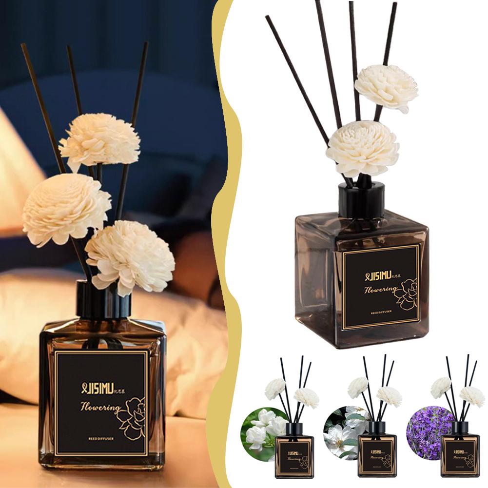 Jasmine lavender Flameless Hom - مراجعة Home Fragrance Diffuser Sticks وسعره