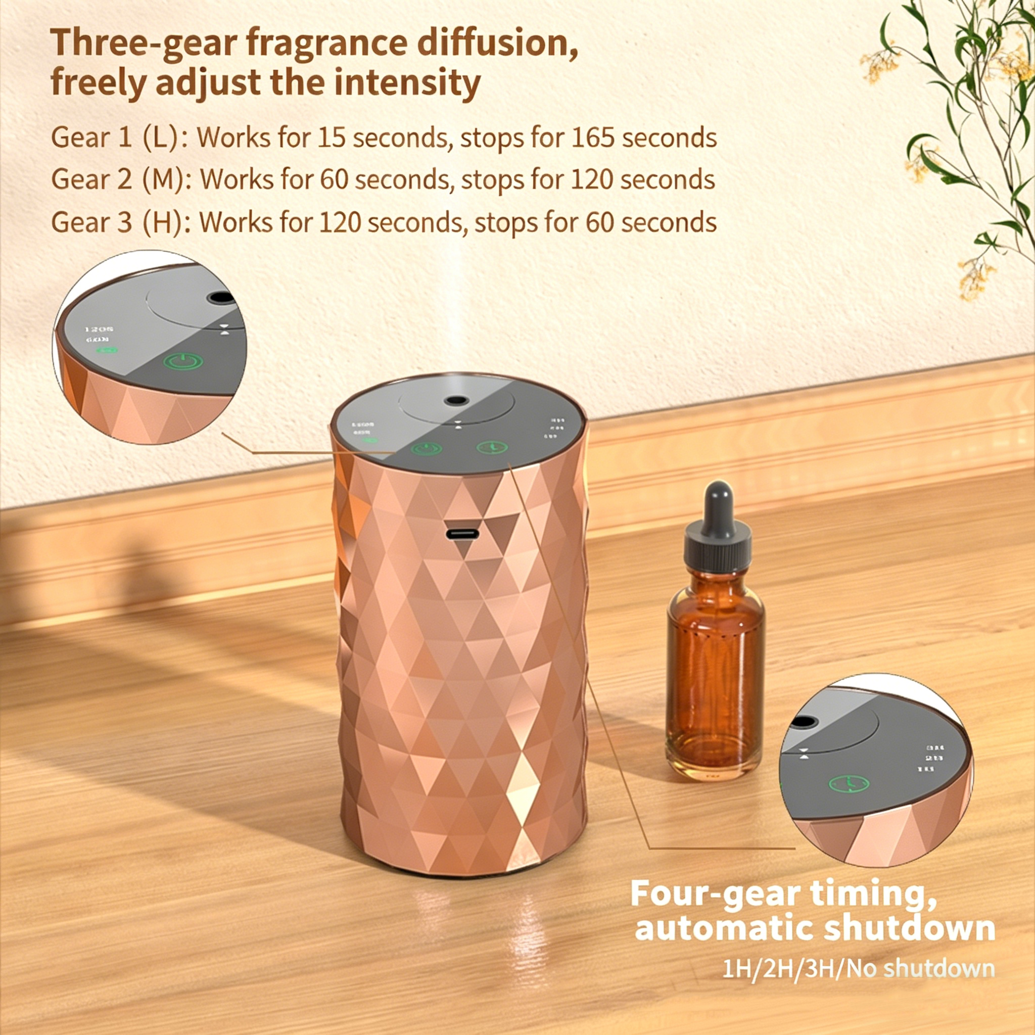 Waterless Essential Oil Diffus - مراجعة Home Spray Fragrance وسعره