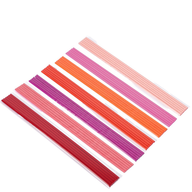 50pcs 22cmx3mm Colored Fiber R - مراجعة Home Fragrance Diffuser Sticks وسعره