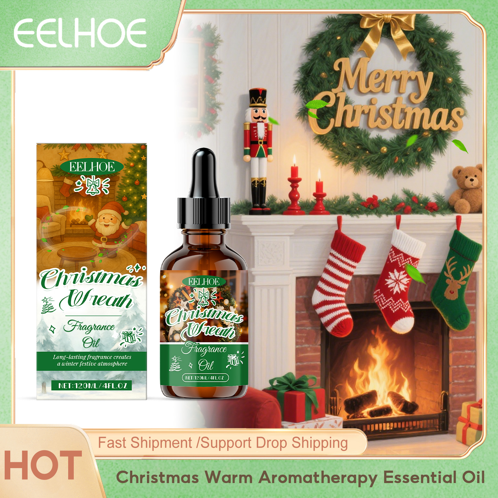 Eelhoe Christmas Warm Aromathe - مراجعة Fragrance Oil Set وسعره