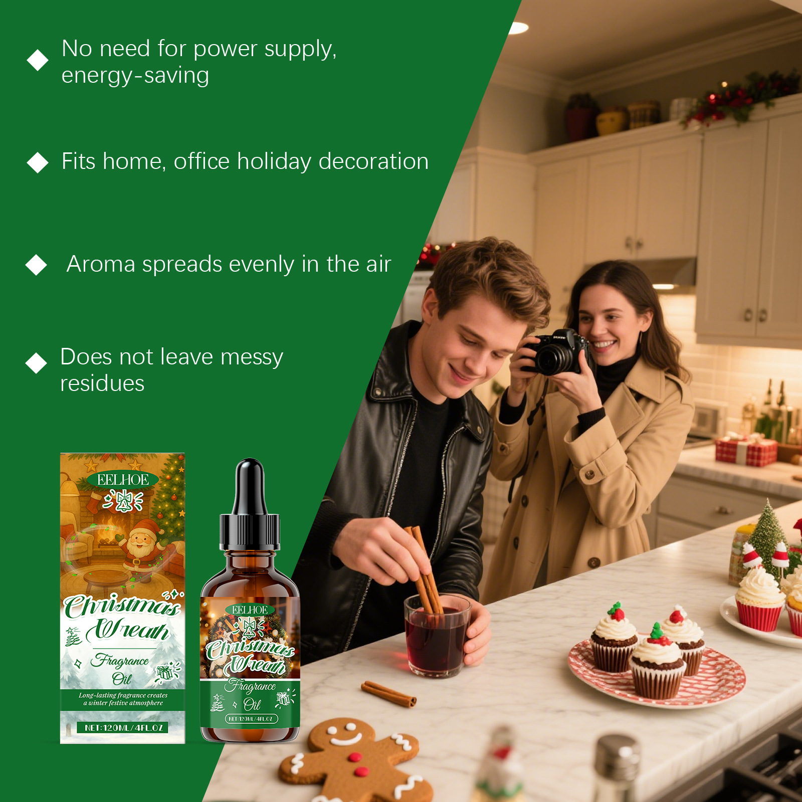 Eelhoe Christmas Warm Aromathe - مراجعة Fragrance Oil Set وسعره