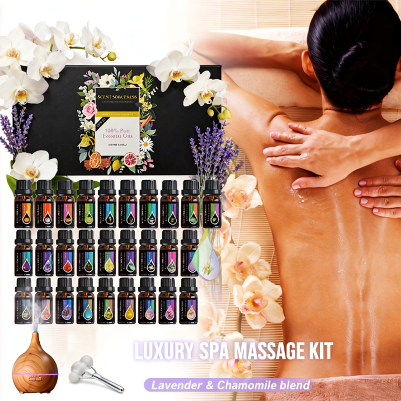 20pcs/set Black Classic Essent - مراجعة Fragrance Oil Set وسعره