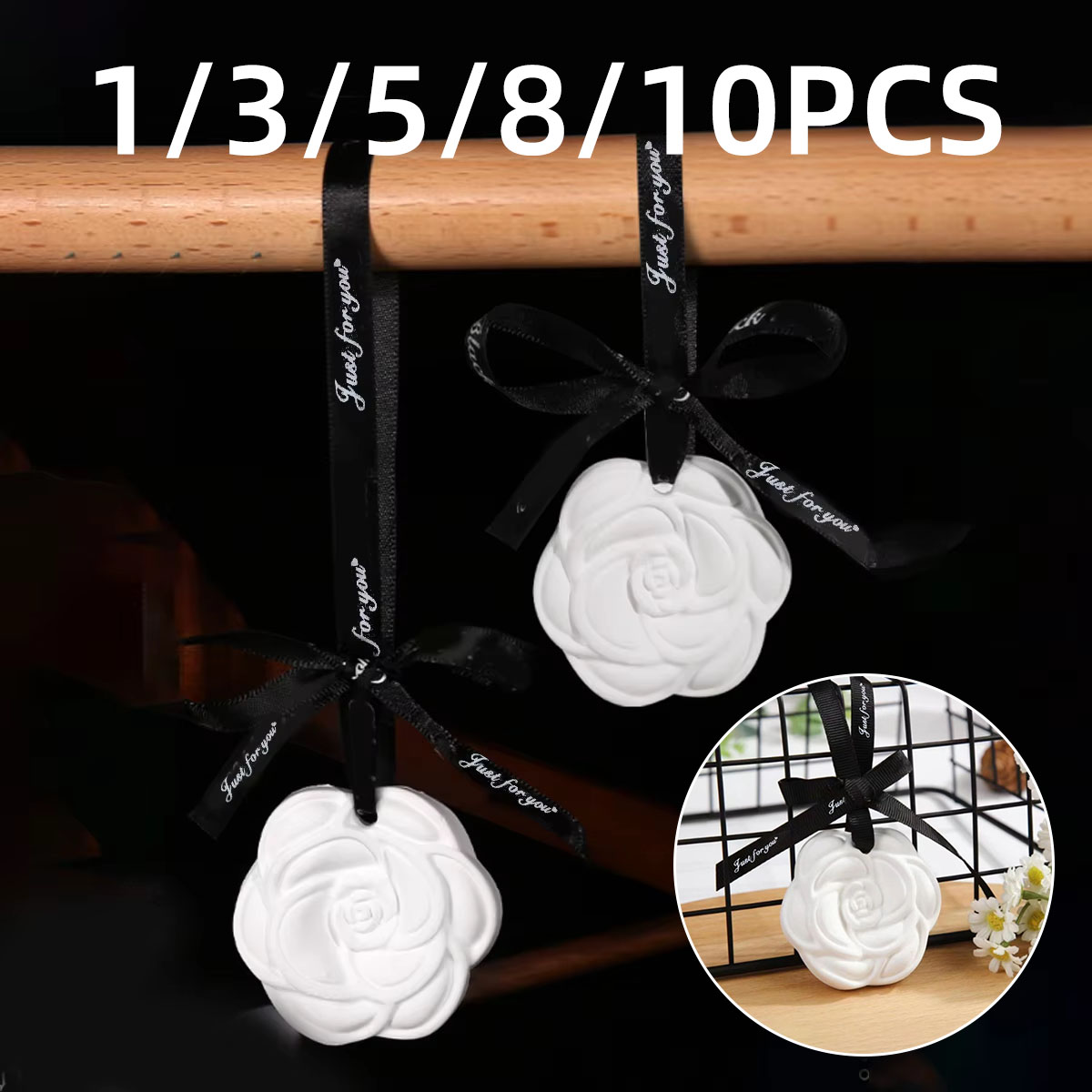 1/3/5/8/10PCS Gardenia Scented - مراجعة Home Fragrance That Lasts Long وسعره
